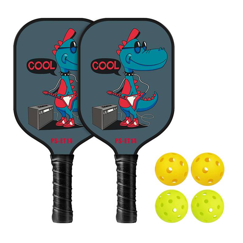 [PS-ET14] Two ball rackets+four balls